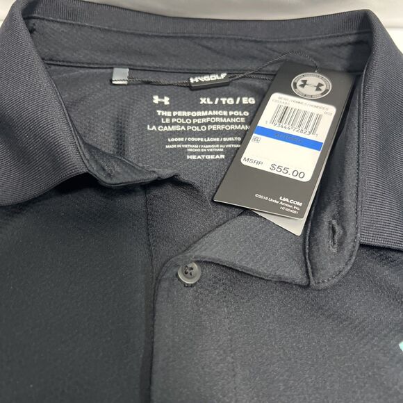 Under Armour Golf Performance Polo XL 1355485 NWT - Picture 3 of 6